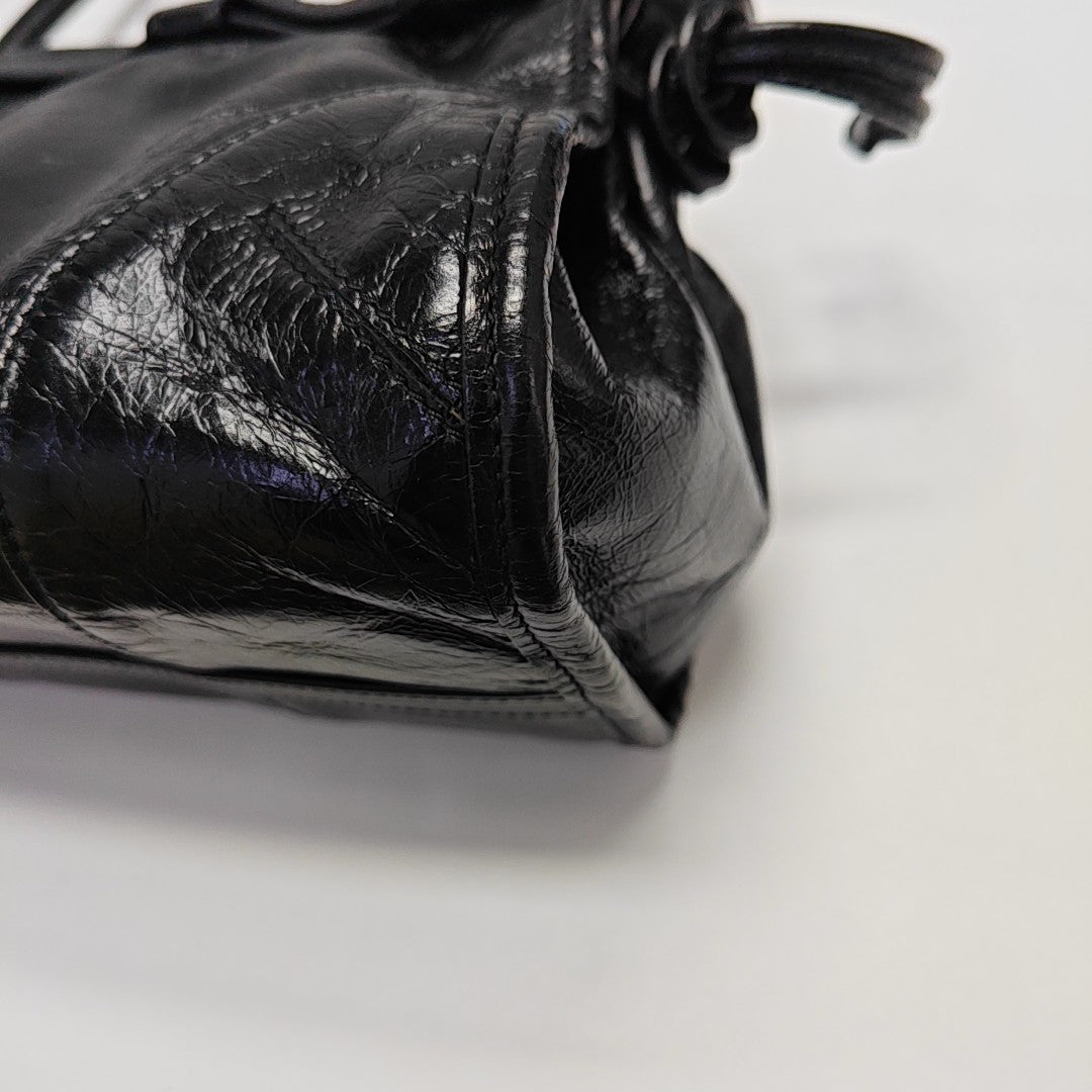 Bonnie Medium Calfskin Black