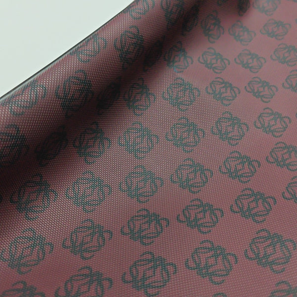 Coated Canvas Shoulder Bag Red