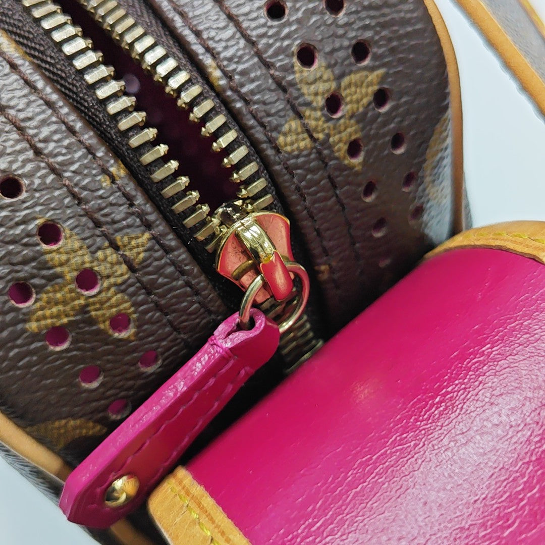 VINTAGE TROCADERO Coated Canvas Brown