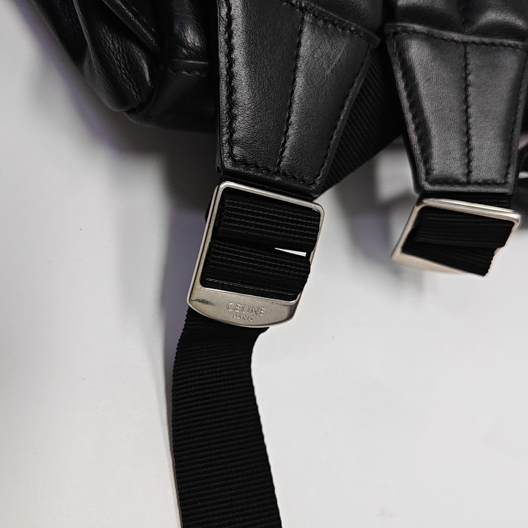 Calfskin Backpack Medium Black