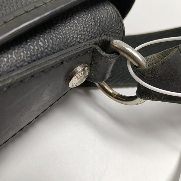 DANIEL Damier Graphite Coated Canvas Gray