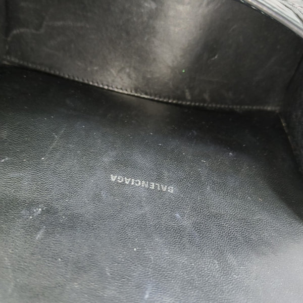 Hourglass Small Calfskin Black