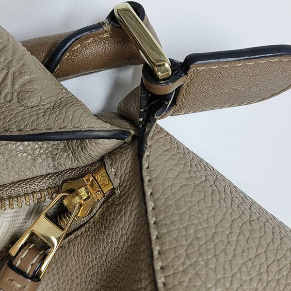 Puzzle Small Calfskin Beige