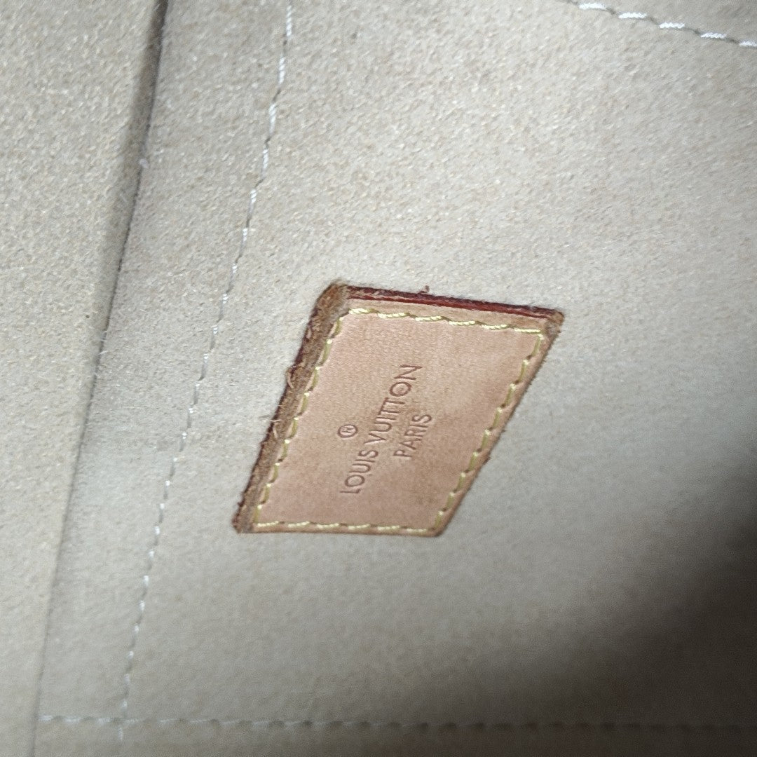 SALINA PM Damier Azur Coated Canvas White