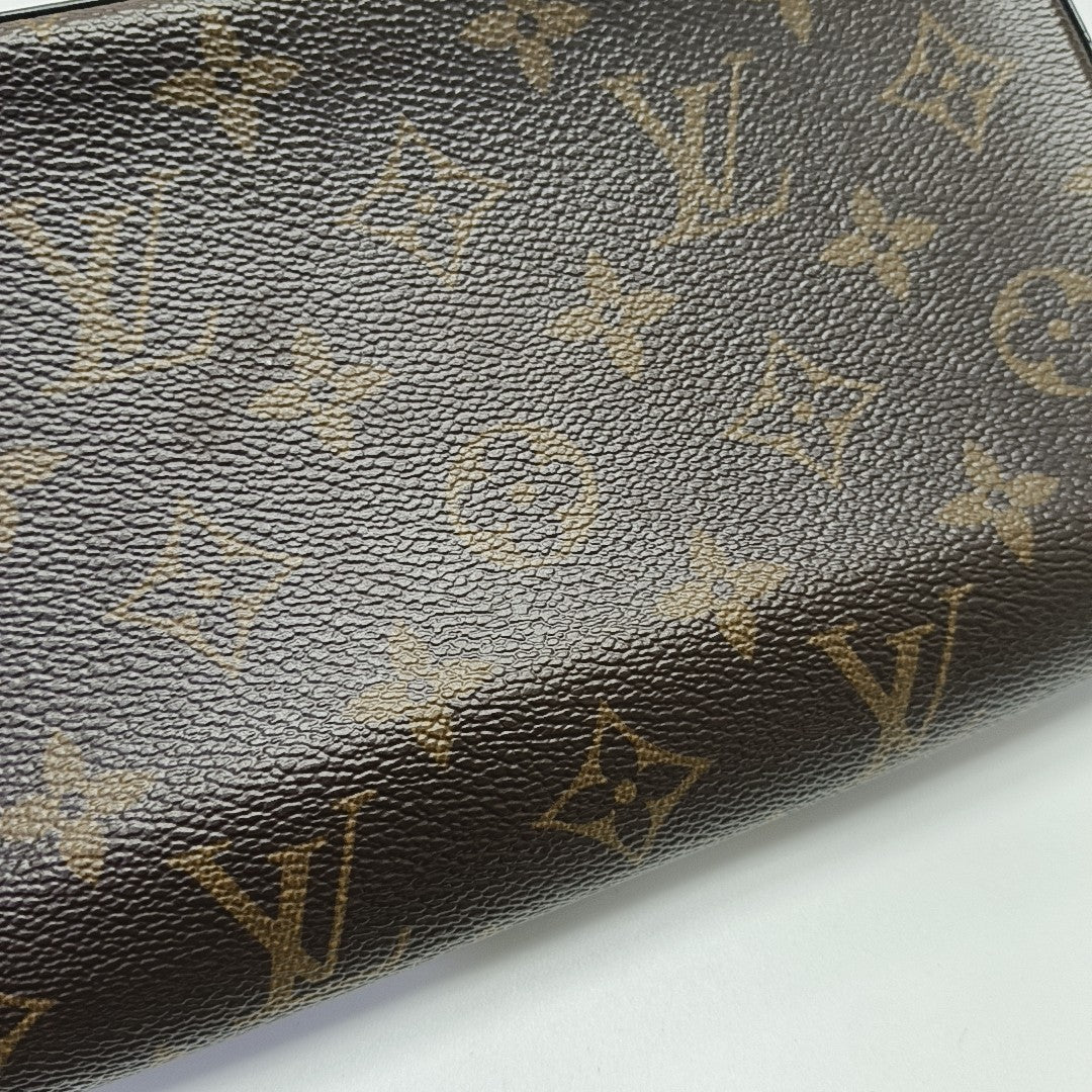 FÉLICIE Monogram Coated Canvas Brown