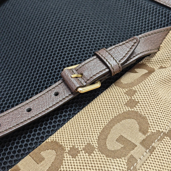 Monogram Canvas Backpack Beige