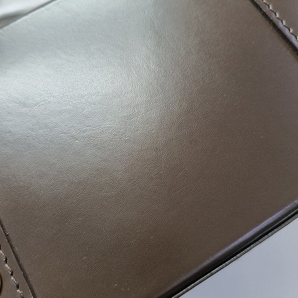 ALMA BB Damier Ebene Coated Canvas Brown