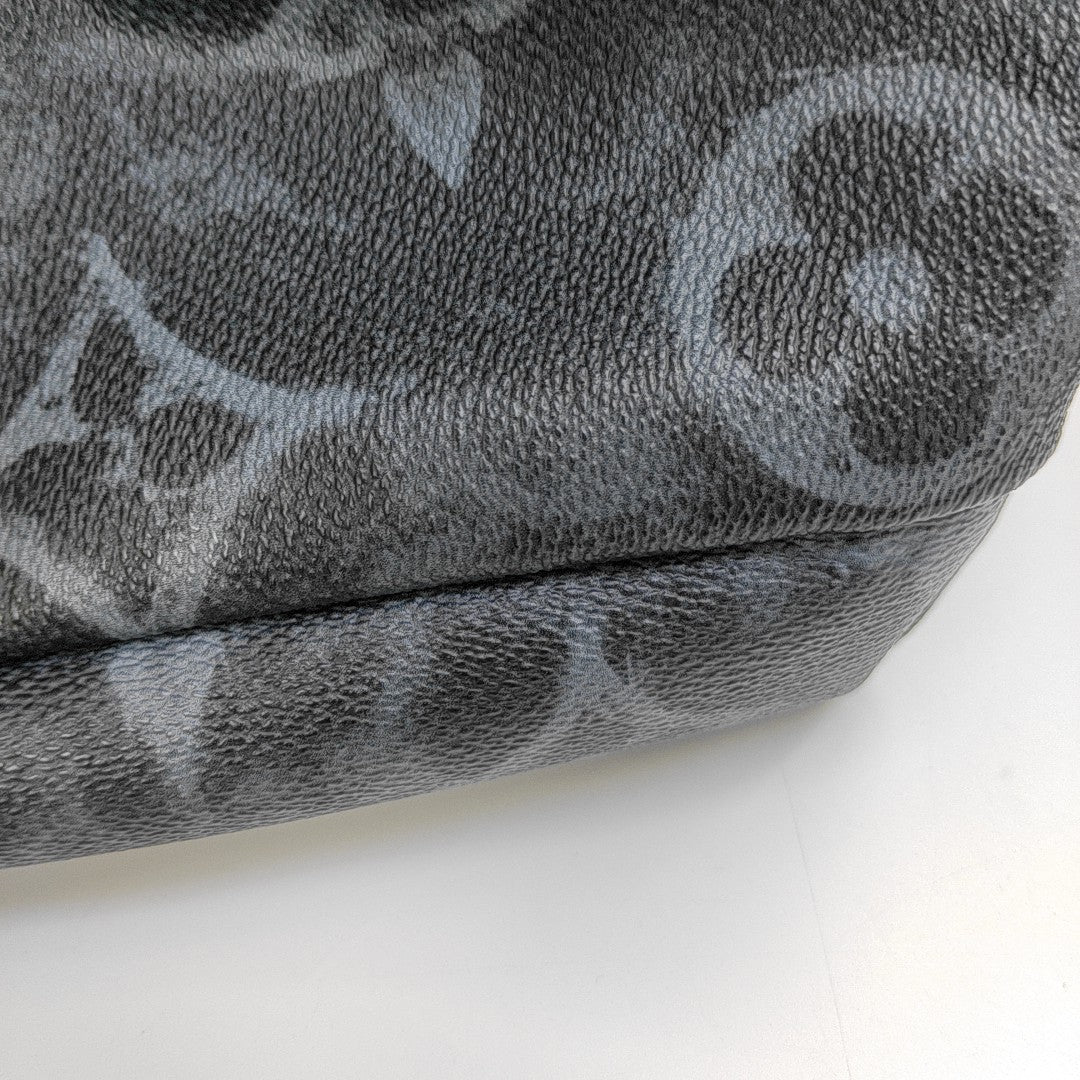 DISCOVERY PM Monogram Coated Canvas Black