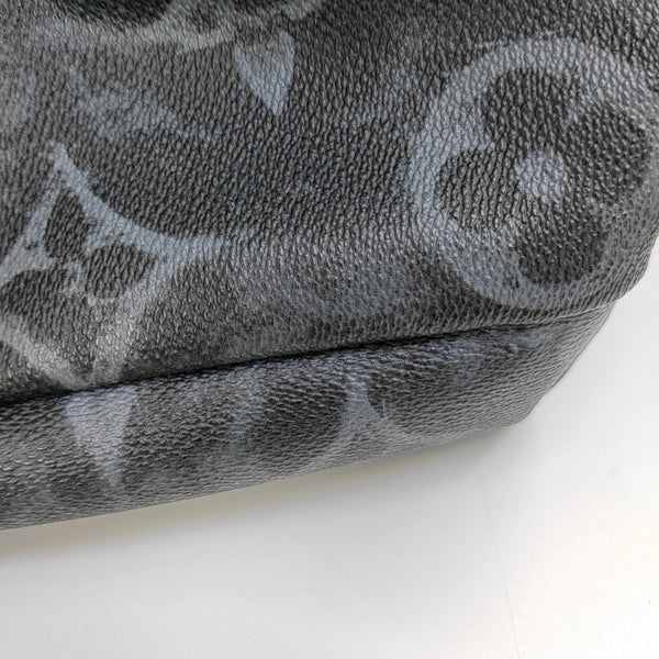 DISCOVERY PM Monogram Coated Canvas Black