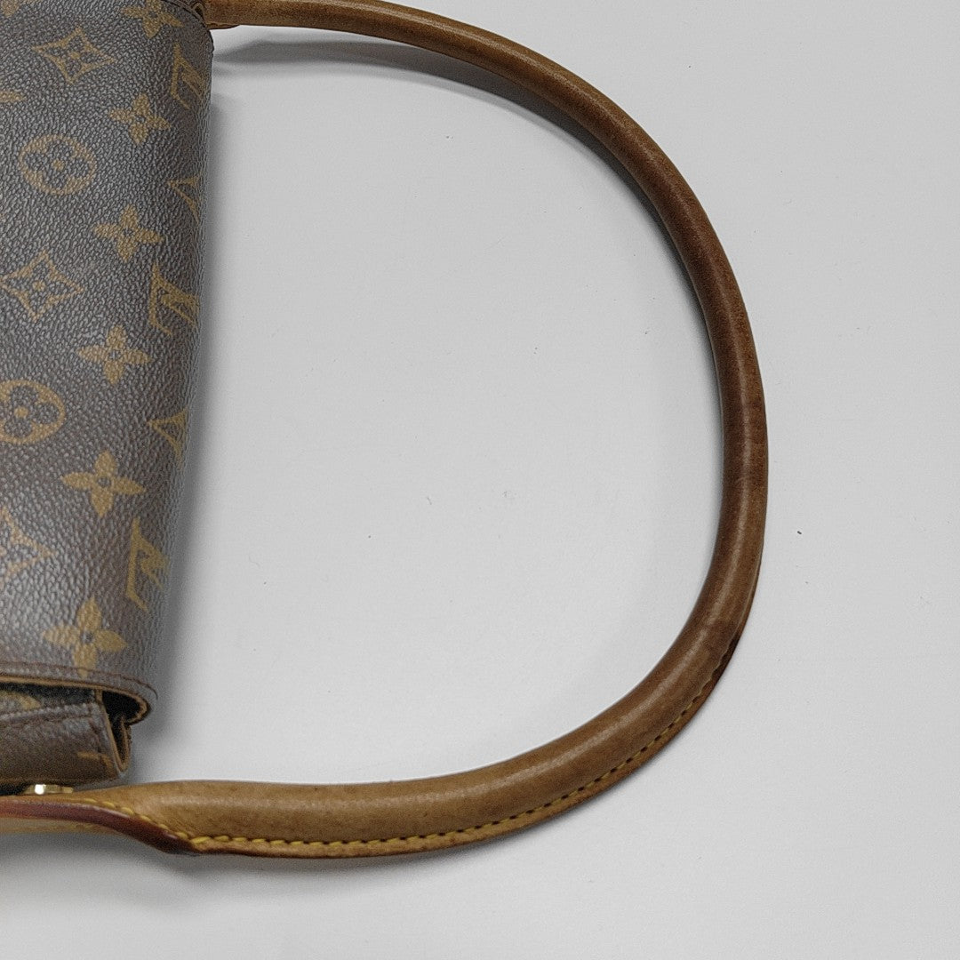 LOOPING PM Monogram Coated Canvas Brown