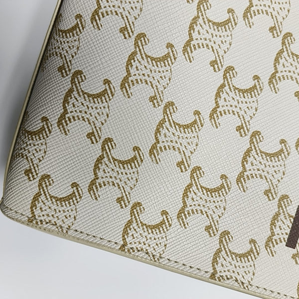 CABAS CELINE Mini Coated Canvas White