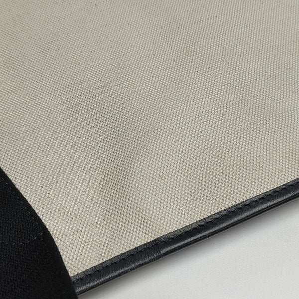 Navy Canvas White
