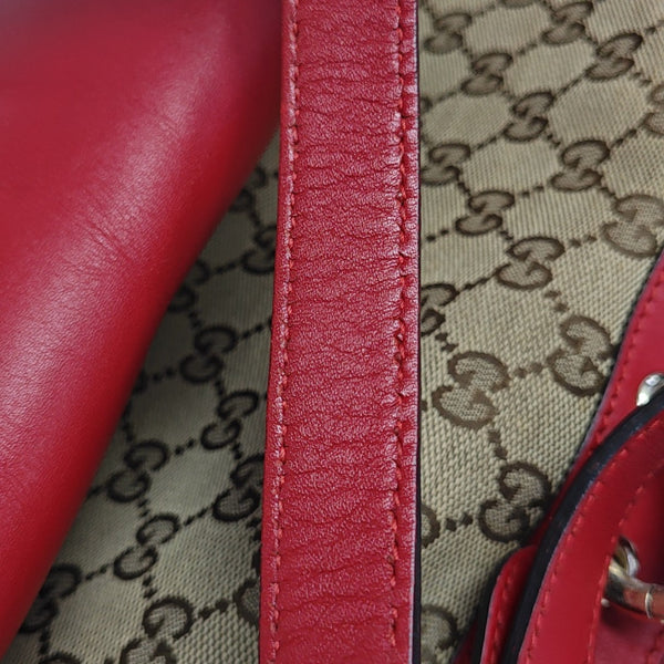 Monogram Canvas Tote Bag Beige