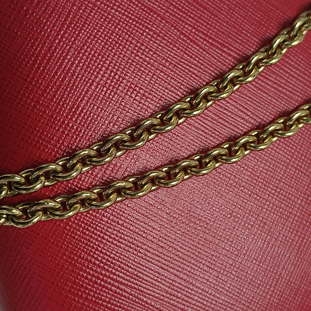 Ginny Calfskin Red