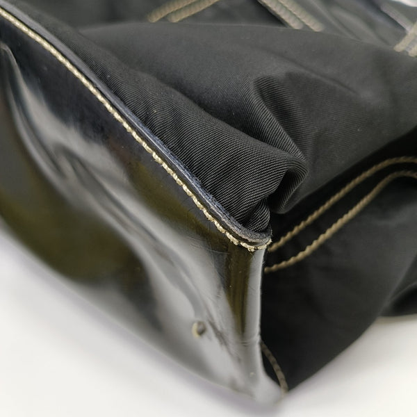 Nylon Tote Bag Black