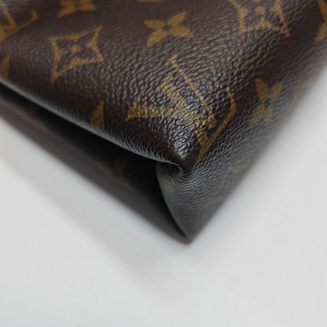 PALLAS BB Monogram Coated Canvas Brown