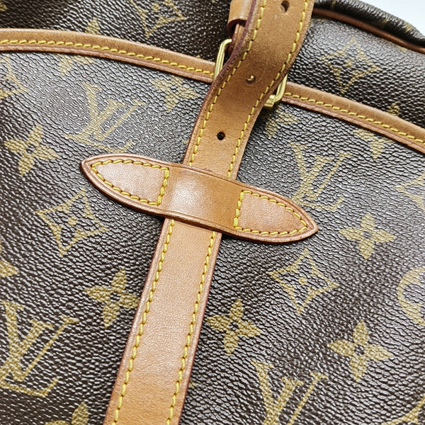 SAUMUR Monogram Coated Canvas Brown