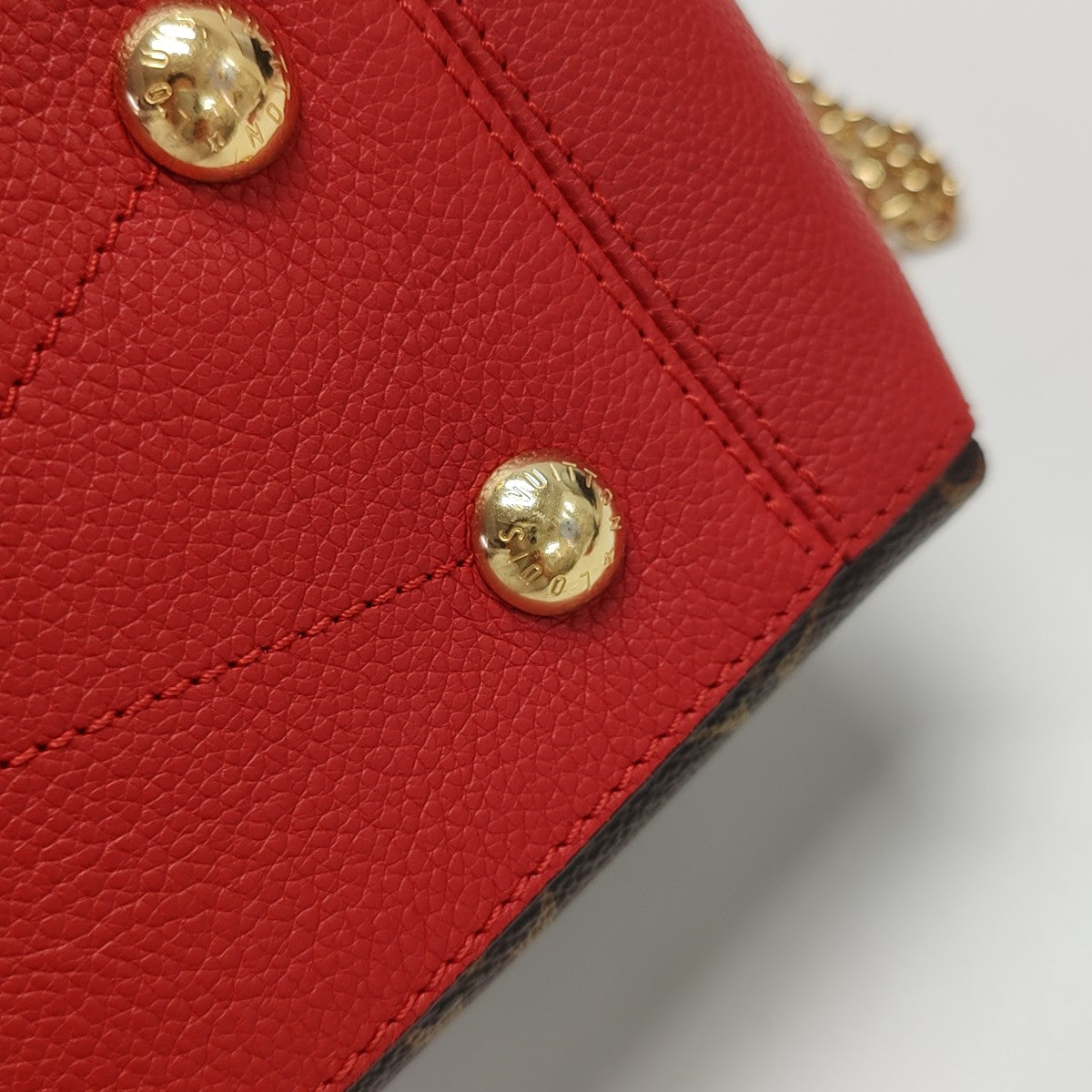 SURENE BB Monogram Coated Canvas Brown