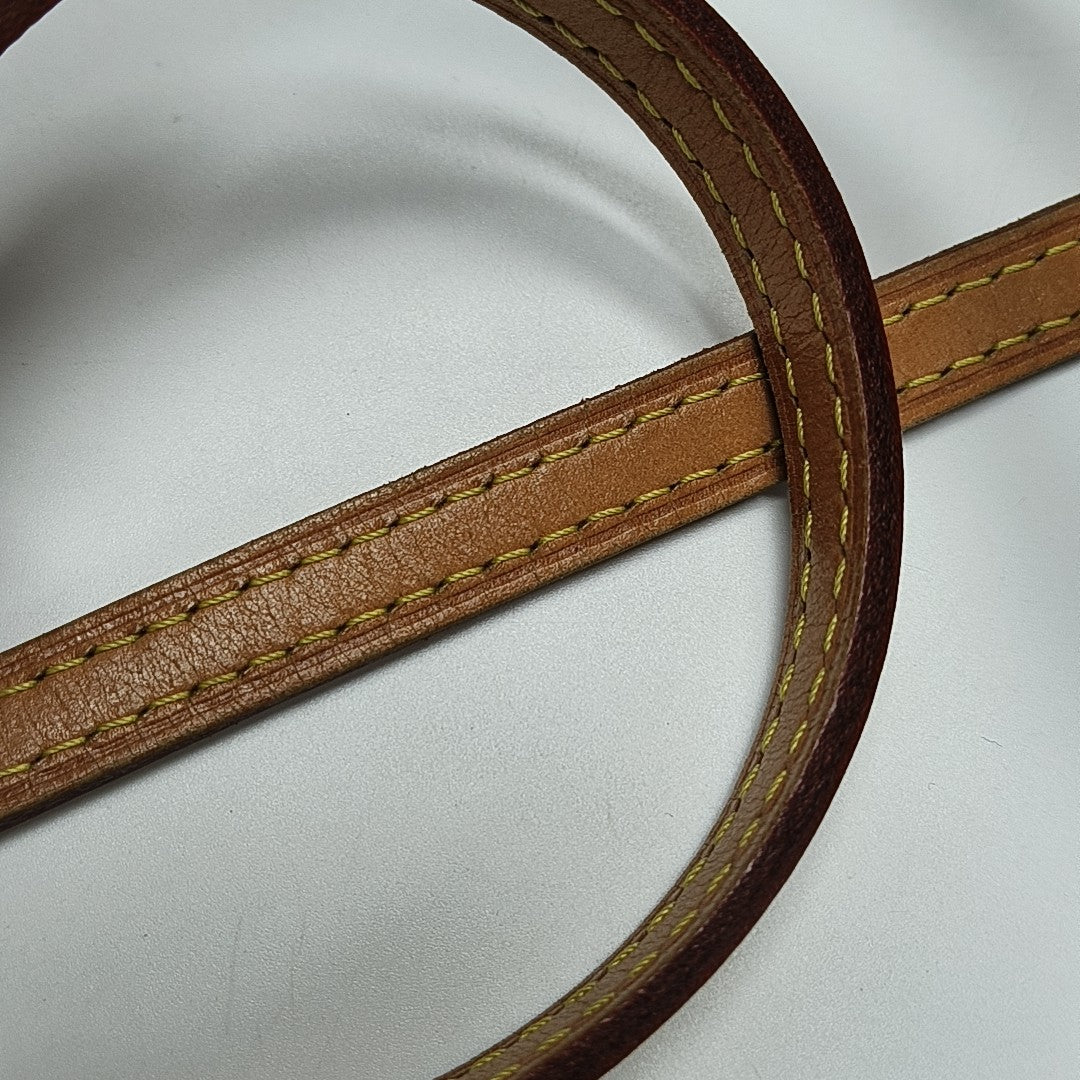 NÉONOÉ Nano Monogram Coated Canvas Brown