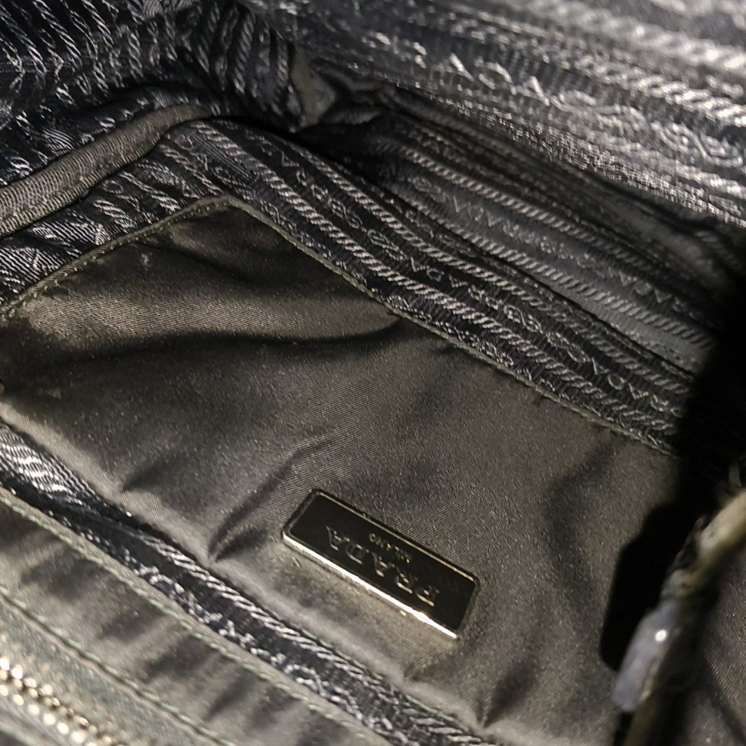Nylon Backpack Black