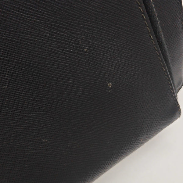 Saffiano Calfskin Tote Bag Black