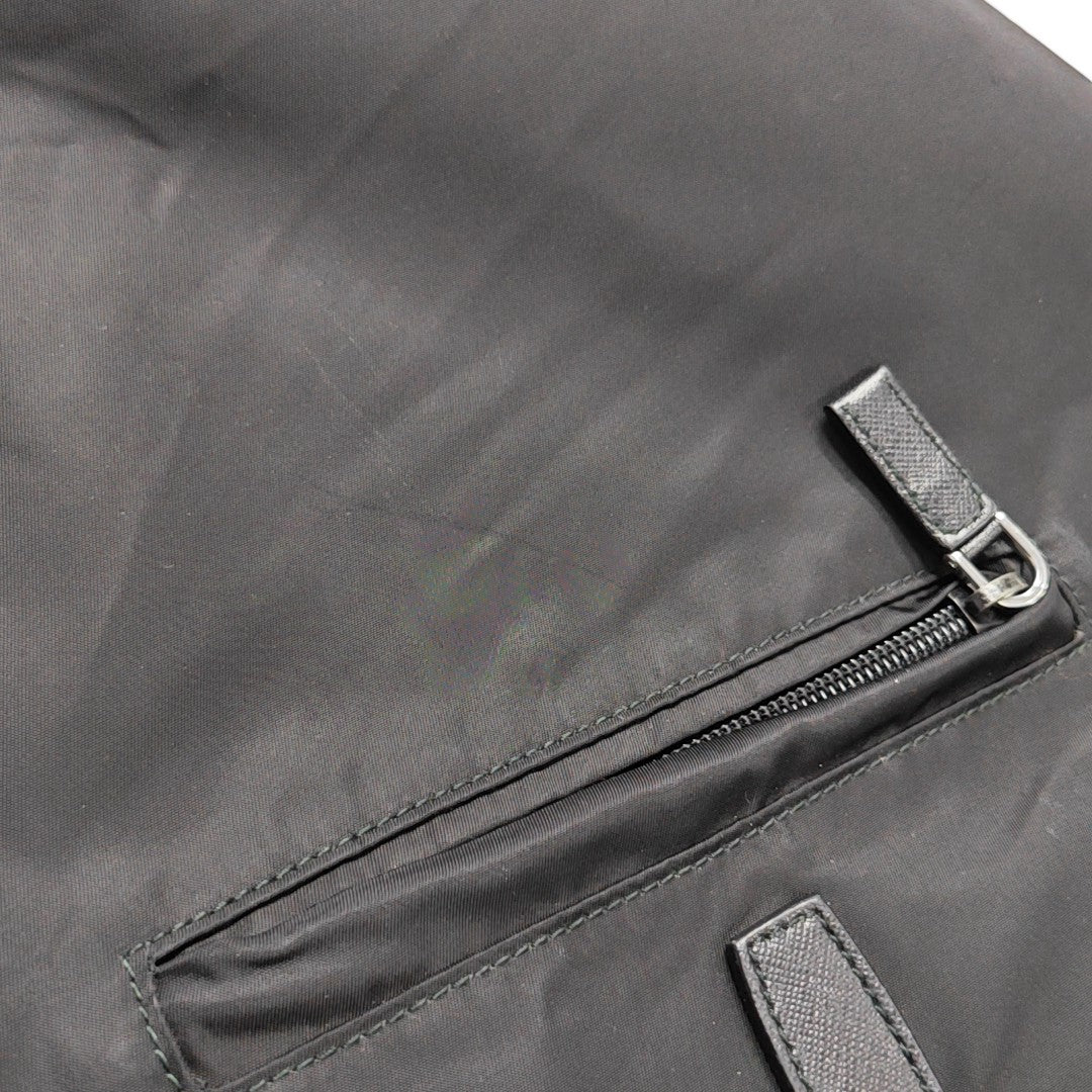 Nylon Backpack Black
