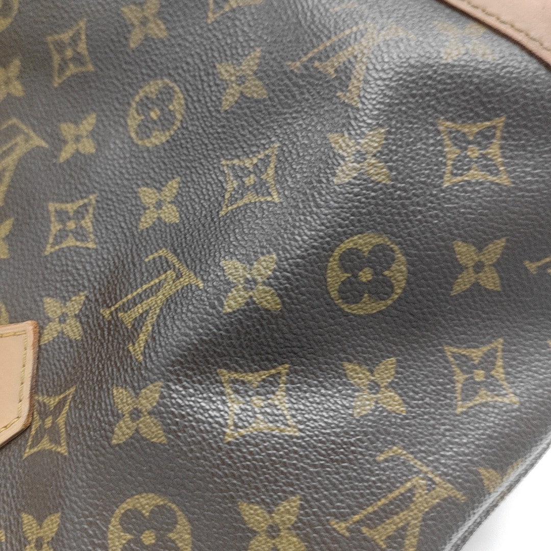 ALMA PM Monogram Coated Canvas Brown