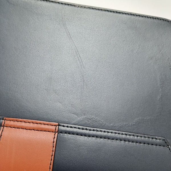Calfskin Shoulder Bag Blue