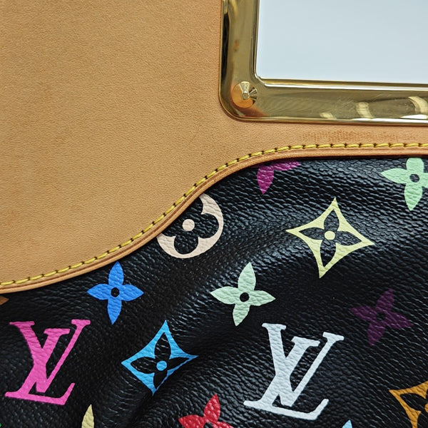 LV × TM JUDY MM Monogram Coated Canvas Black