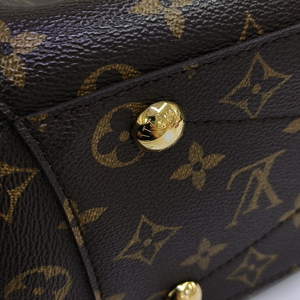 MONTAIGNE Monogram Coated Canvas Brown