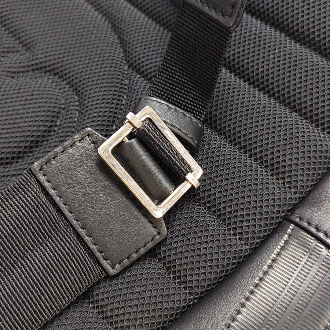 Leather Backpack Black