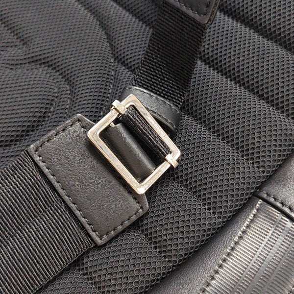 Leather Backpack Black