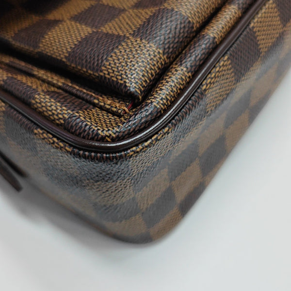 RAVELLO GM Damier Ebene Coated Canvas Brown