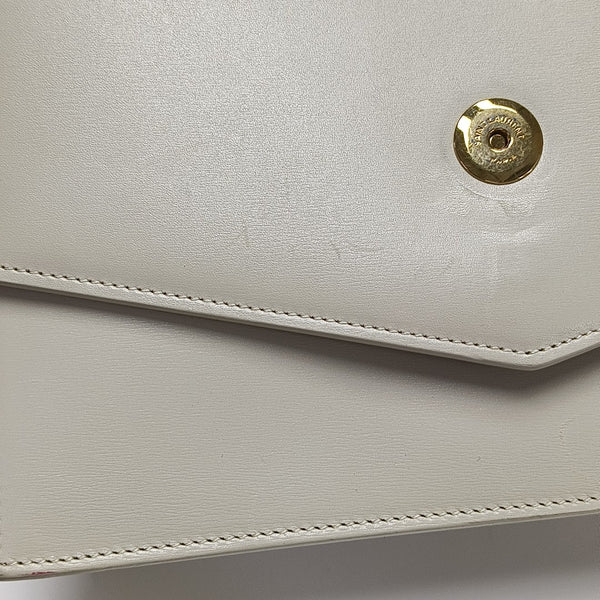 MONTAIGNE Calfskin White