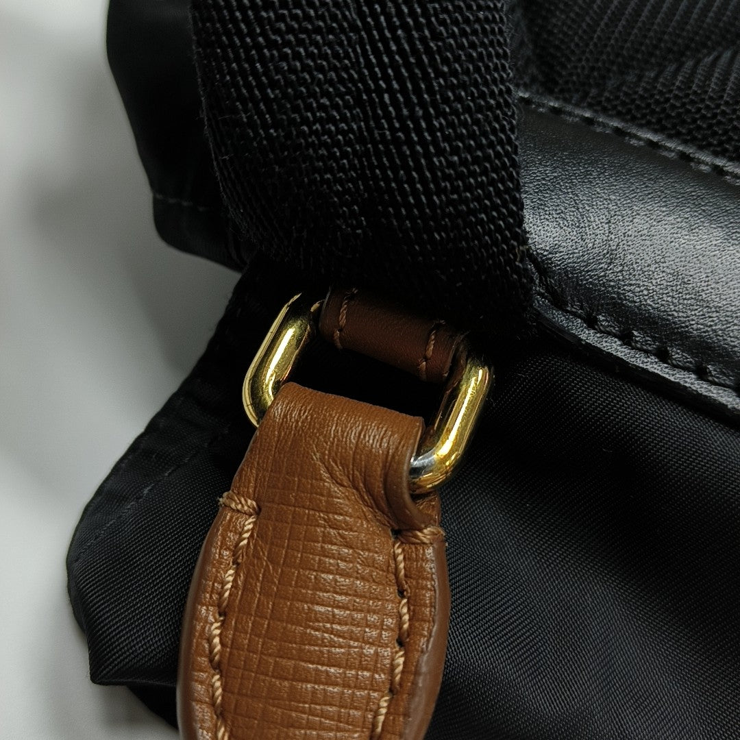 The Rucksack Medium Nylon Black