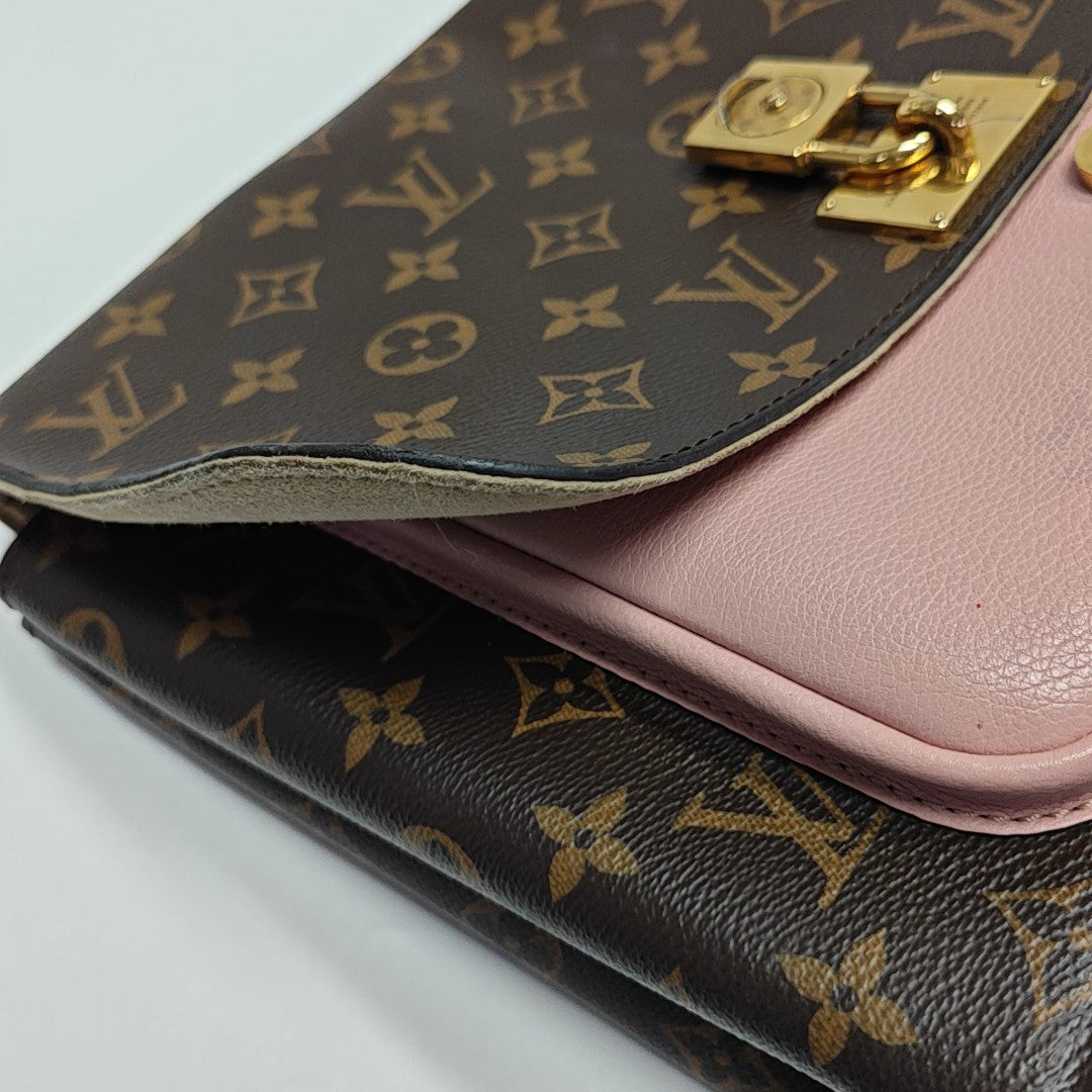 MARIGNAN Monogram Coated Canvas Brown