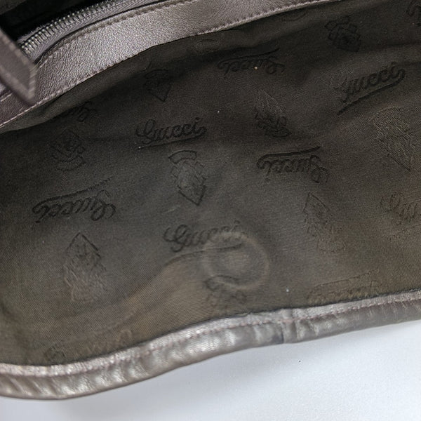 Monogram Coated Canvas Tote Bag Purple