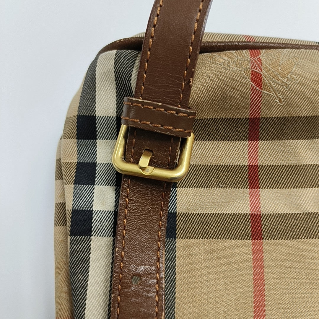 Canvas Bucket Bag Brown