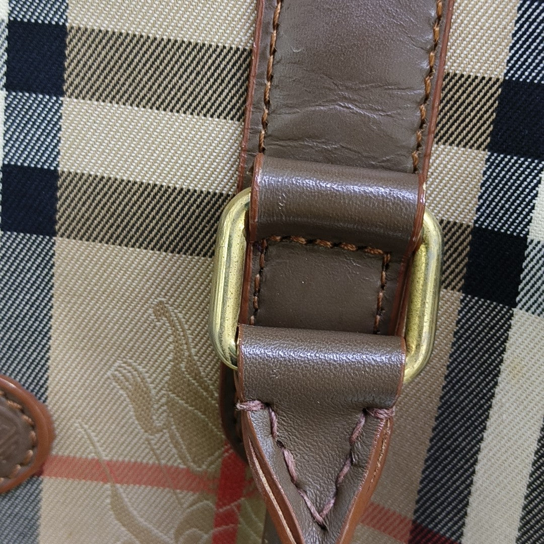 Canvas Shoulder Bag Brown