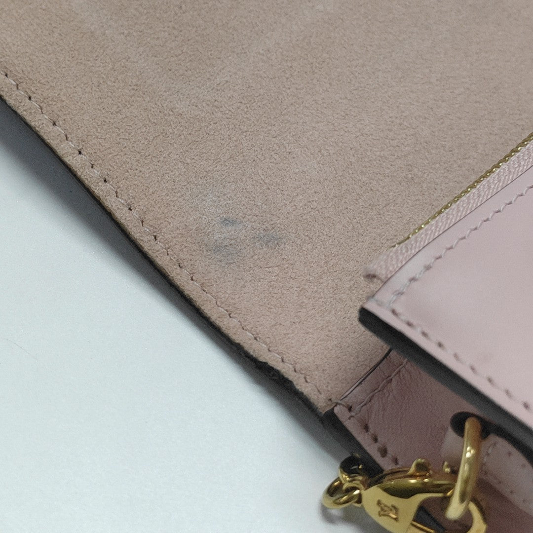 FLORE Monogram Coated Canvas Brown