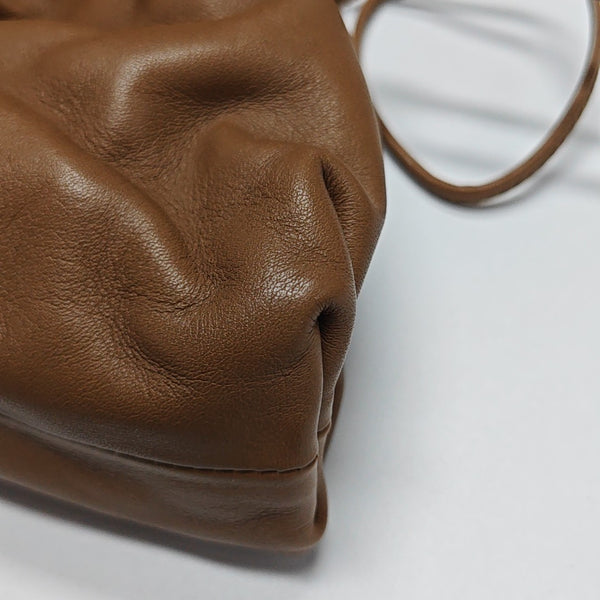 The Pouch Mini Calfskin Brown
