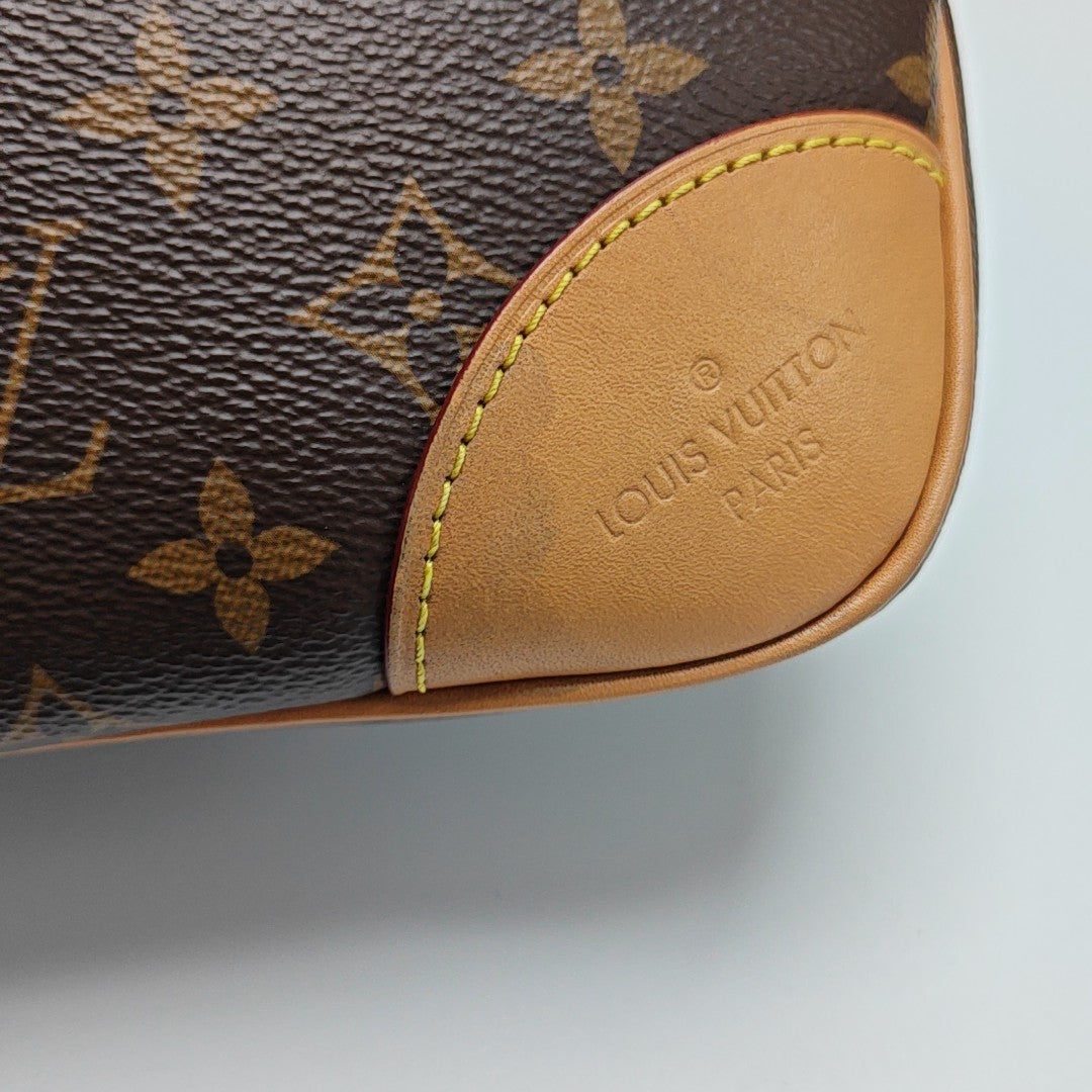 BOULOGNE Monogram Coated Canvas Brown