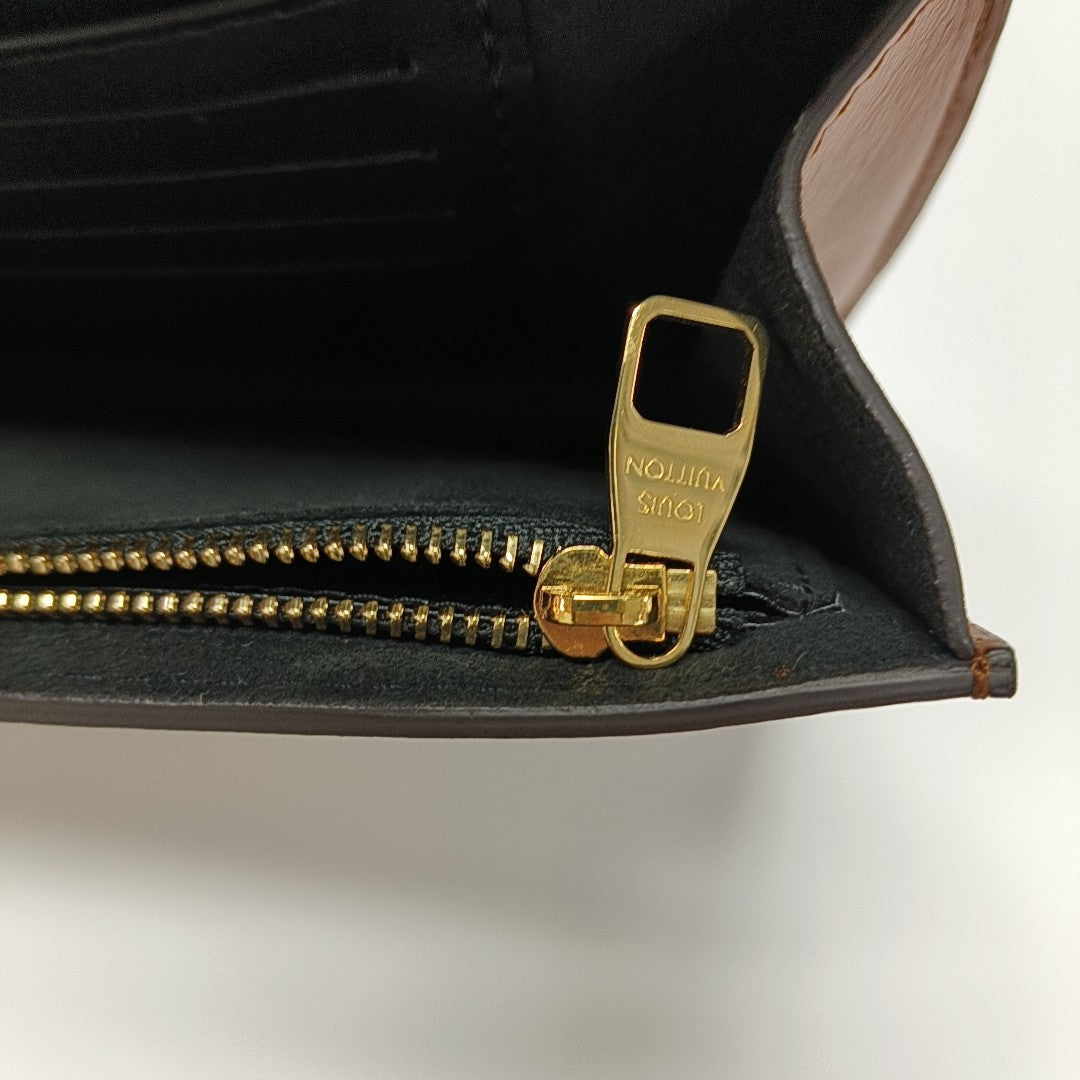 DAUPHINE WOC Monogram Coated Canvas Brown