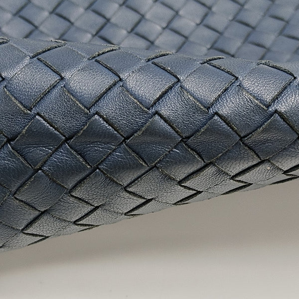 Lambskin Clutch Blue