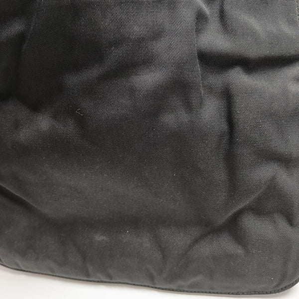 Fabric Shoulder Bag Black