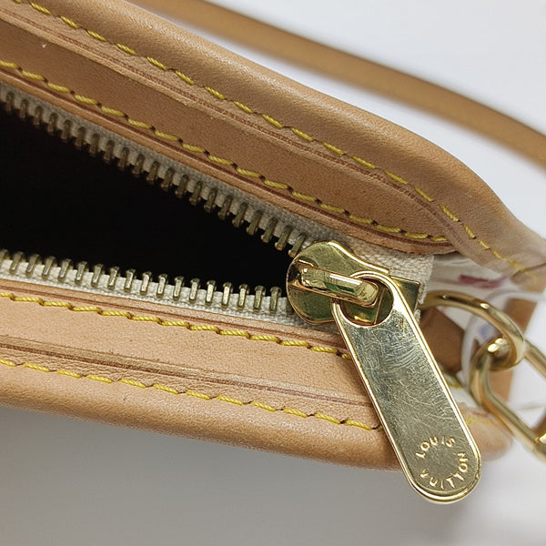 LV × TM SHIRLEY Monogram Coated Canvas White