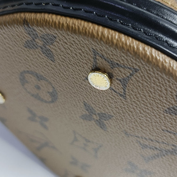 CANNES PM Monogram Coated Canvas Brown