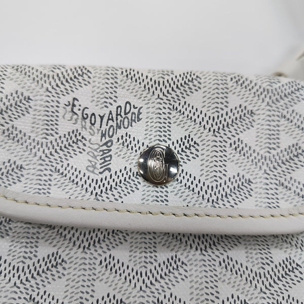 Anjou Mini Coated Canvas White