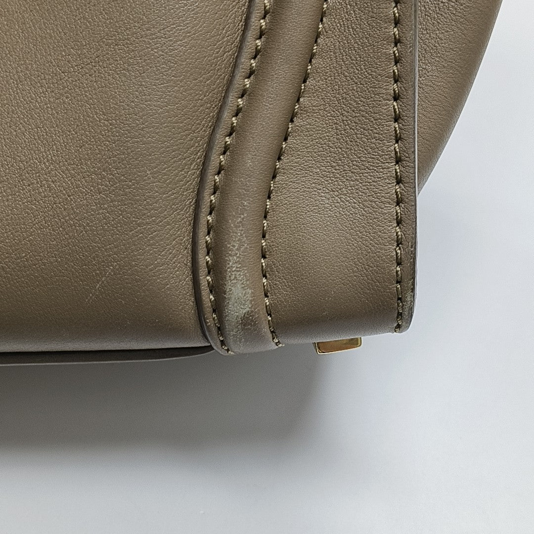 LUGGAGE Calfskin Brown