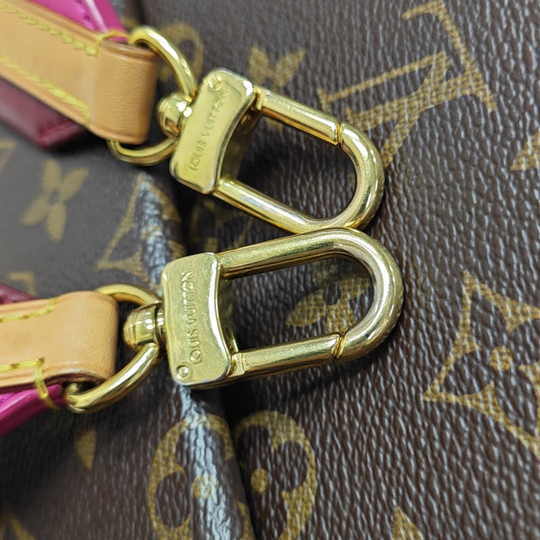 CLUNY PM Monogram Coated Canvas Brown